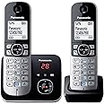 Panasonic KX-TG6822EB Twin DECT Cordless Telephone Set with Answer Machine