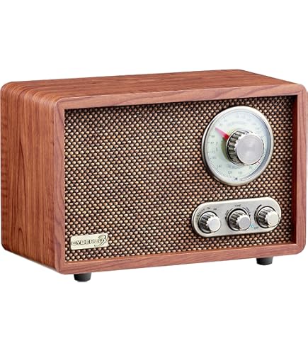 Draagbare Vintage Radio FM/AM  MW /SW, Met Bluetooth, 1200 MAh Ondersteunt Tf Kaart Usb Mp3 Speler 788481935
