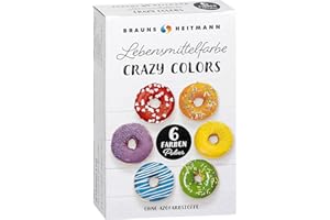 BRAUNS-HEITMANN HEITMANN Crazy Colors Barwniki spożywcze, 6x4g