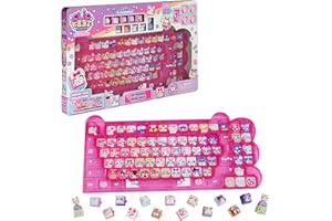 Bizak Clickeez Keyboard Mega Pack Completo, 15 Piezas exclusivas, Teclado Antiestrés y encajable, Diferentes temáticas coleccionables (64554111)