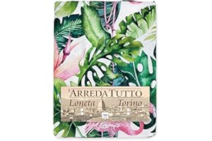 Tex family Telo ARREDO copritutto Gran Foulard COPRILETTO copridivano Tessuto LONETA (Fenicotteri, 2 Piazze)