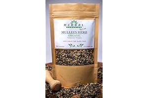 Mullein Leaf Tea Dried Leaves 50g - Detox Lungs/Verbascum - Herbal Remedies by J. - Dziewanna lisc