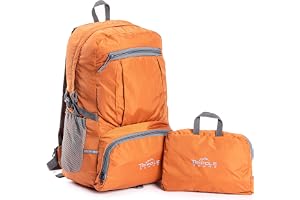Tripole Foldable PAKEASY Backpack and Day Bag for Hiking and Day Trips 25 Litres 1 Year Warranty