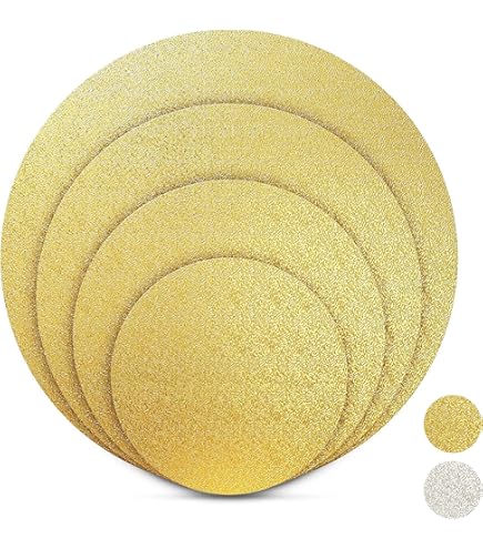 Decora 0931324 Support Gâteau Fin Or 25 Cm H 3 Mm 10