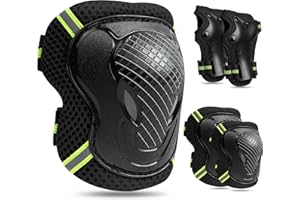 FAYITING Rodilleras y Coderas Niño Patinaje, Patines, Rodilleras para Niños Protecciones Patines Niño Rodilleras Patines Niño Rodilleras y Coderas Niño