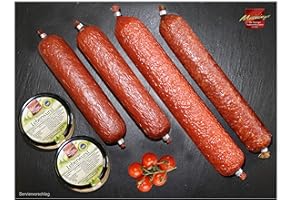 MEININGER DIE THÜRINGER TRADITIONSFLEISCHEREI Wurstpaket I Wurst aus dem Thüringer Wald I Leberwurst I Salami I Kochsalami