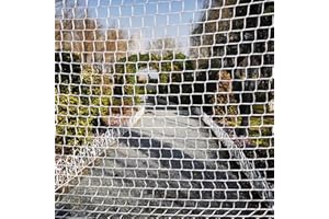 MANMEMU Safety Net, Protective Net, Fall Protection, Bunk Bed, Railing Protection, Baby Nets (1.5 m x 3 m)