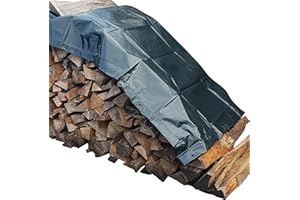 Rainexo Abdeckplane 1,5x3m; Stärke: 150g/m² (Power Forst Holzabdeckplane)