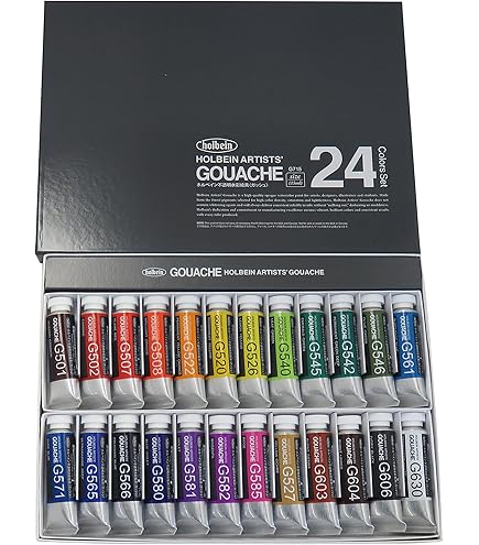 Holbein Irodori Gouache Limited Edition Seasons Set Winter - Wet