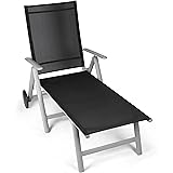 Liegestuhl mit rollen