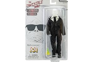 INVISIBLE MAN Mego Action Figures, 8 (Limited Edition Collector’S Item)