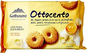 GALBUSERA - Ottocento Frollini con Pasta Frolla Artigianale 250g
