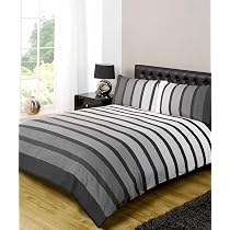 Art Soho Bettbezug-Set – Einzelbett 135x200 Cm, Blau-schwarz, 50% Baumwolle, 50% Polyester