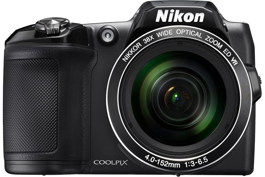 Nikon Coolpix L840 Digitalkamera (16 Megapixel, 38-Fach Opt. Zoom, 7,6 cm (3 Zoll) LCD-Display, USB 2.0, bildstabilisier