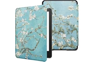 WALNEW Case for 6.8” Kindle Paperwhite 11th Generation (Model No. M2L3EK & M2L4EK), Premium Lightweight PU Leather Cover Protective Case with Auto Sleep/Wake