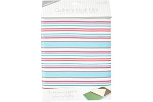 Trimits 4 en 1 multiestera, alfombrilla de corte, alfombrilla antideslizante, alfombrilla de planchado, hoja de marcado de patrones, alfombrilla de acolchado, floral, 30 x 24 cm