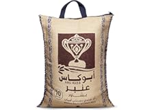 Abu kass indian white basmati rice, 10kg - pack of 1