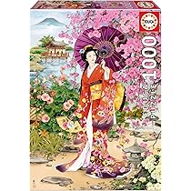 Educa Mayo Esther Gili puzzel met 500 stukjes, afmetingen ca. 46 x 34 cm, inclusief lijm voor het ophangen na voltooiing van de montage, vanaf 14 jaar, verschillende kleuren