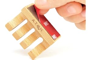 Buchen Holz Kabelhalter, Kabel Organizer, Kabelhalter, Kabel Clips, Kabelhalter Selbstklebend, Kabelclips Selbstklebend, Kabelschelle, Kabel Management von A.T.O.H. International e.K.