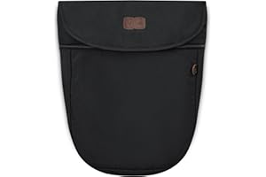‎ABC DESIGN ABC Design Beindecke Diamond Edition - ideal für die Übergangszeit - kompatibel mit allen ABC Design Kinderwagen - waschbares Material - Farbe: black