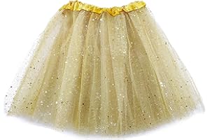MUNDDY - Tutu Elastico Tul 3 Capas 30 CM de Longitud para niña Bebe Distintas Colores Falda Disfraz Ballet (Envio 48-72h con Seguimiento Desde Madrid)