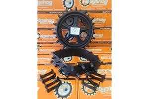 JL Golf Hedgehog Golf Winter Trolley Wheel Covers, Fits 11-12 Inch, Black