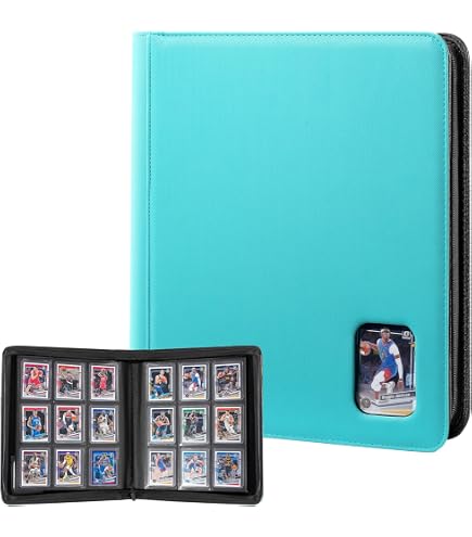 Card Guardian Classeur à 4 poches de qualité supérieure - Fermeture éclair - Espace pour 160 cartes - Compatible avec Magic, Yu-Gi-Oh, cartes de sport (violet