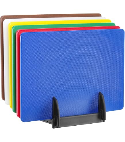 Jocca 1629 – Planche à découper en polyéthylène, 30 x 20 cm, Couleur Blanc