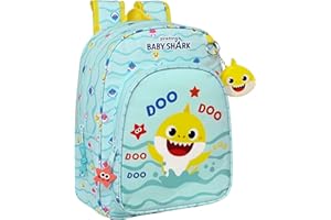 SAFTA MOCHILA INFANTIL ADAPT.CARRO BABY SHARK "BEACH DAY"