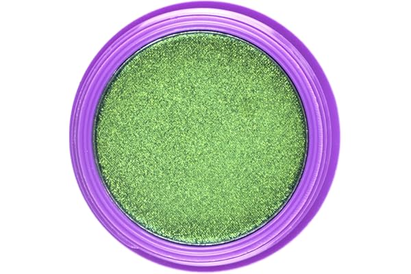KRASH KOSMETICS Pigmento Duocromático - EVERYTHING YOU WANT - Sombra de ojos en polvo tornasolada - Cambia de color Verde Dorado - Sombra duocromo con brillo shimmer - Vegano y Cruelty Free