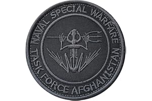2AFTER1 ACU Subdued US Navy Seals NSW Task Force Afghanistan DEVGRU Frog Embroidered Hook Patch