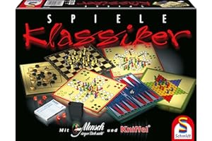 Schmidt Spiele 49120 Spiele Klassiker, Spielesammlung, 2 bis 6 Spieler