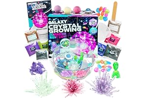 Original Stationery Kit Terrarium de la Galaxie pour la Culture des Cristaux, Jeux de Fabrication pour Fille, Activités Manuelles et Loisir Creatif- STEM Cadeau Fille 8 Ans
