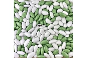 CHOCODIC Dragées chocolat variation Vert eucalyptus et blanc 1kg - pas cher de qualité - environ 240 dragées - Fabrication artisanale en France