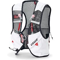Gilet De Course USWE Pace Avec 2 Flasques 500 Ml - Sac D'hydratation Sans Rebond Pour Trail Running
