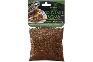 CRETAN LIFE Seasonings Mix for Greek Gyros Souvlaki 50g