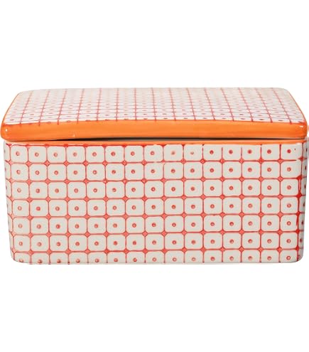 Isabelle Rose Keramik-Butterdose – Rosa Mit Weißen Punkten, Mini-Backform, Für 125g Butter