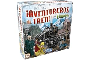Days of Wonder| ¡Aventureros al Tren! Europa Juego de Mesa | Embárcate en una Aventura ferroviaria por Toda Europa| A Partir de 8 Años | De 2 a 5 Jugadores | 30-60 Minutos por Partida | Español