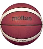 Molten BG1600 Gummi-Basketball – Indoor/Outdoor, Orange/elfenbein, Größe 6, Für Jugendliche & Erwachsene
