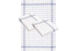 ‎BETZ Betz 3er Set 50 x 68 cm Halbleinen Geschirrtücher extrem strapazierfähig und saugstark Geschirrhandtuch Gläsertuch Jacquard Gläsertücher Küchentuch Handtuch MCT-12 HL blau