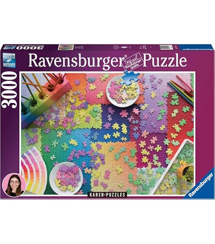 Santoro Zodiax - Puzzle da 1000 pezzi, Vergine, divertente regalo di compleanno per bambini, adulti, regalo astrologico per donne e uomini, puzzle con oroscopo zodiacale