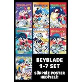 Beyblade 1-7 POSTER HEDİYELİ SET