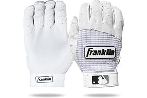 Franklin Sports MLB Pro Classic Baseball Batting Gloves - Adult and Youth Sizes - Premium Pro Grade Quality Leather - Excellent Breathability