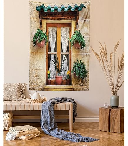 ABAKUHAUS Boemo Arazzo, Scacchi Folk, Decorazione Murale In Tessuto Per Camera Da Letto, Soggiorno, 110 X 150 Cm, Turchese Verde