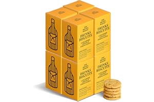 The Drinks Bakery Lancashire Cheese & Spring Onion 8 x 36g | Pairs with IPA, Bitter Beers, White Wine, Craft Stout & Pilsners, & Whisky| Award Winning Drinks Biscuits as Seen on Dragons’ Den |