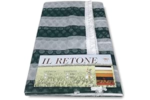 Tex family Tenda Rete ZANZARIERA da Esterno Giardino retone Riga Verde in Due Misure - Cm. 150 x 250