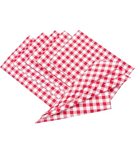 Texpot Lot De 6 Serviettes De Table 50 X 50 Cm Marron Moka
