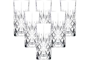 LORREN HOME TRENDS RCR Crystal Melodia Collection - Set di vetro con sfera alta