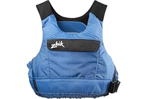 Zhik | P3 PFD - Blue | Racing Style | Comfortable, Lightweight Life Vest | ISO-12402-5 CERTIFIED | Sailing, Kiteboarding, Kayaking, Fishing | Side Zip & Adjustable Strap