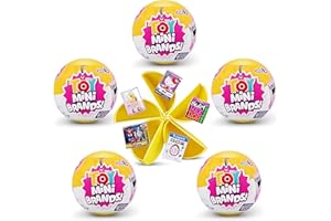 5 Surprise Toy Mini Brands Série 3 Mystery Capsule Real Miniature Brands Jouet à collectionner (paquet de 5)